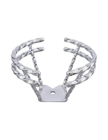 Half Double Twisted Straight Steering Wheel...